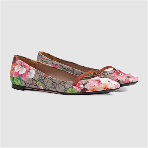 gucci gg leather ballet flats|Gucci mary jane flats.